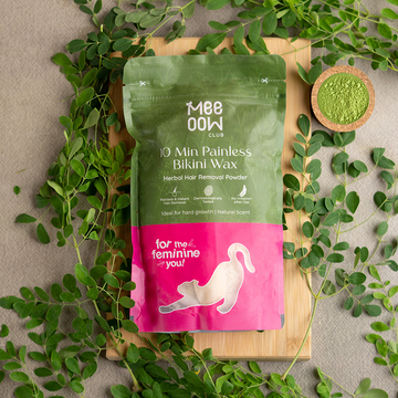 4-in-1 Meow Herbal Hair Removal Wax Powder Mask